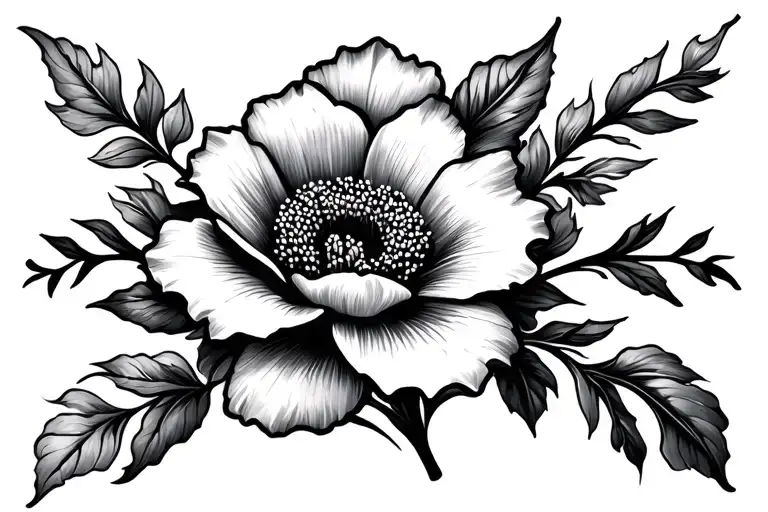 A Flower Tattoo Cover-up