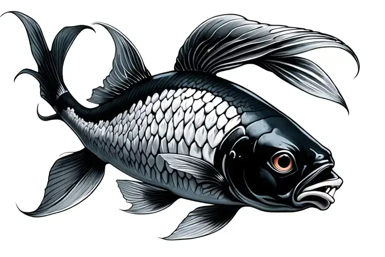 Neurocrane And Vertebrae Of Koi And Loose Fish