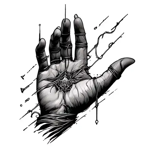 Solo Leveling Wire With Hand