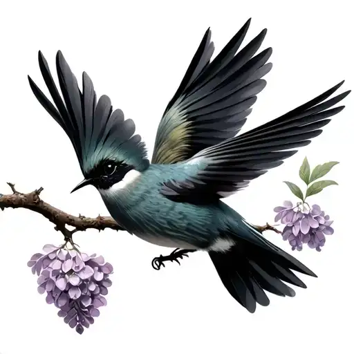 Lilac Nanny Humingbird