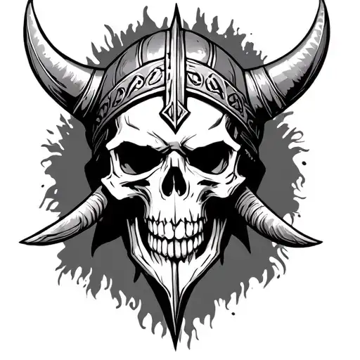 Viking Skull