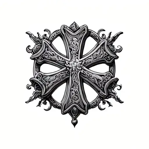 Benedict Medallion Cross