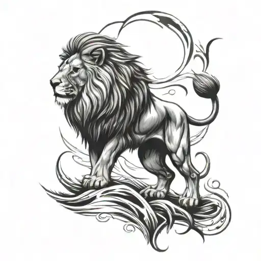 Fierce Lion