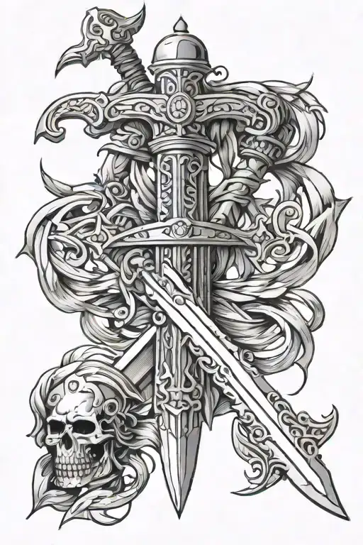 Roman Numerals In Sword Going