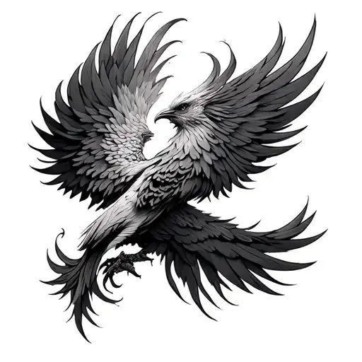 Pheonix Rising Phoenix Bird