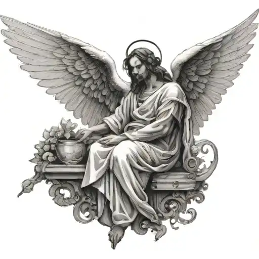 Angel Nelchael Giving Knowledge