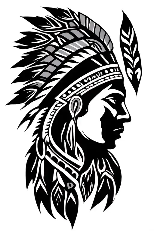 Native American Pattern Tribal