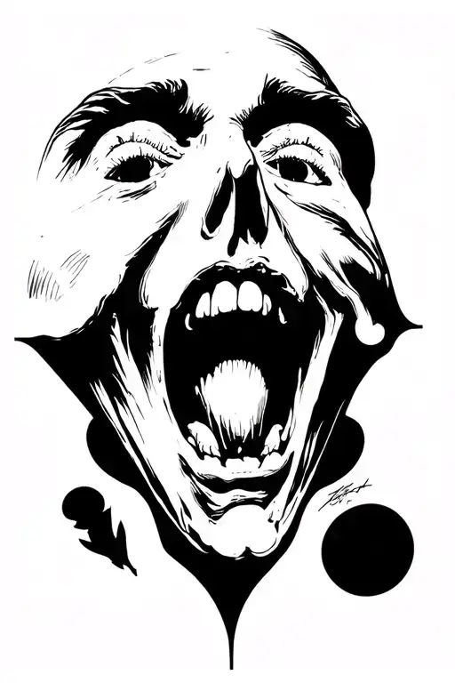 The Scream Painting Inspired