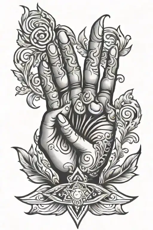 Healing Hand Symbol