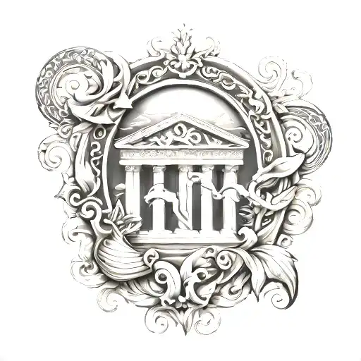 Greek And Ocean Theme