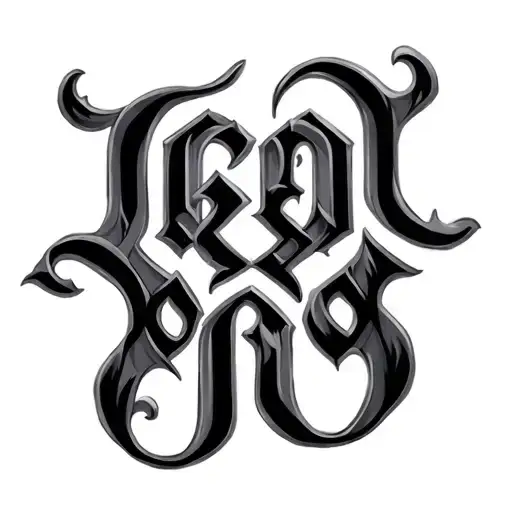 Two Word Ambigram Generator