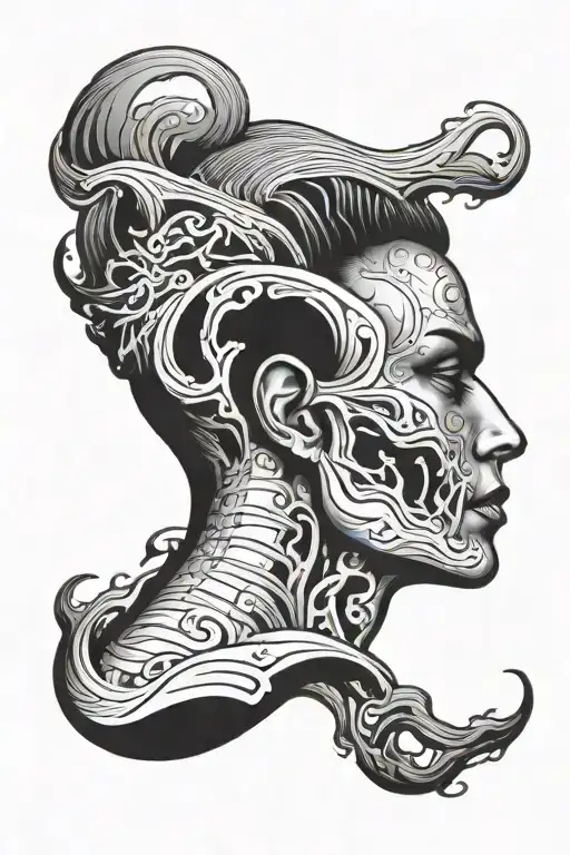 Depression Depicted As A Dark