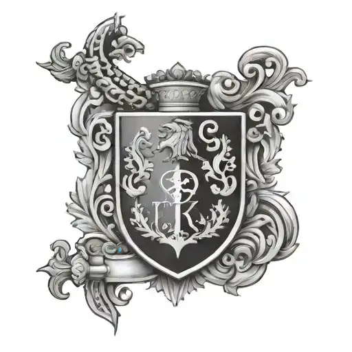 Family Crest Kelly Representing