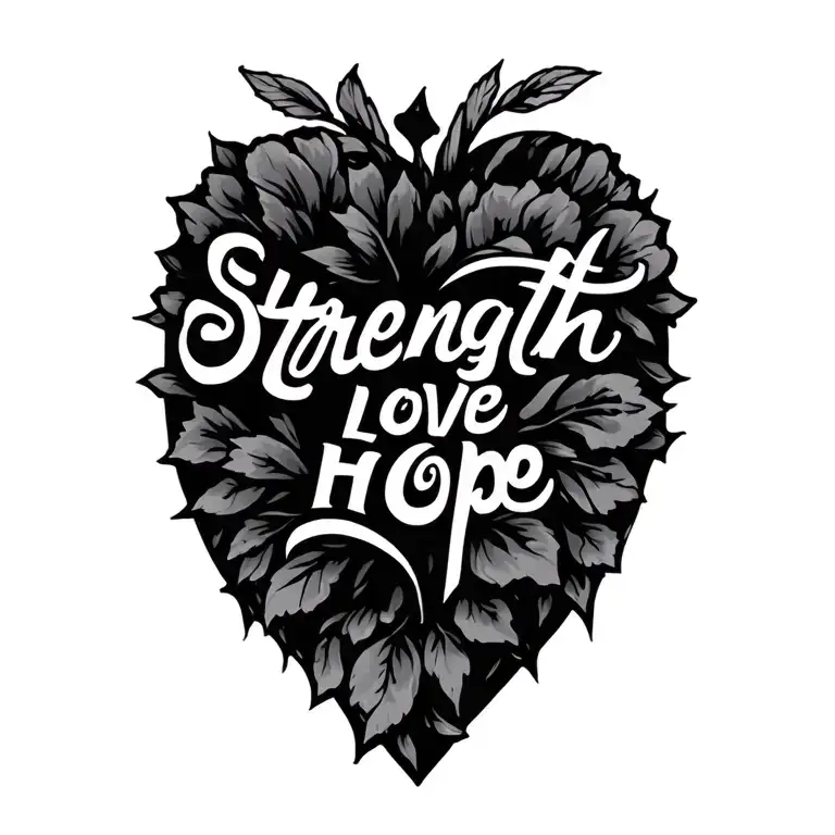 Strength Love Hope