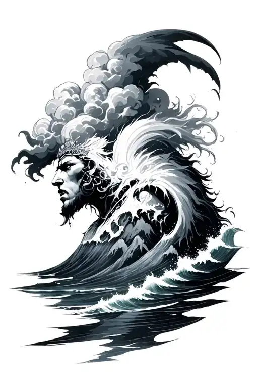 Warrior Nuage Ocean Christian Mountain