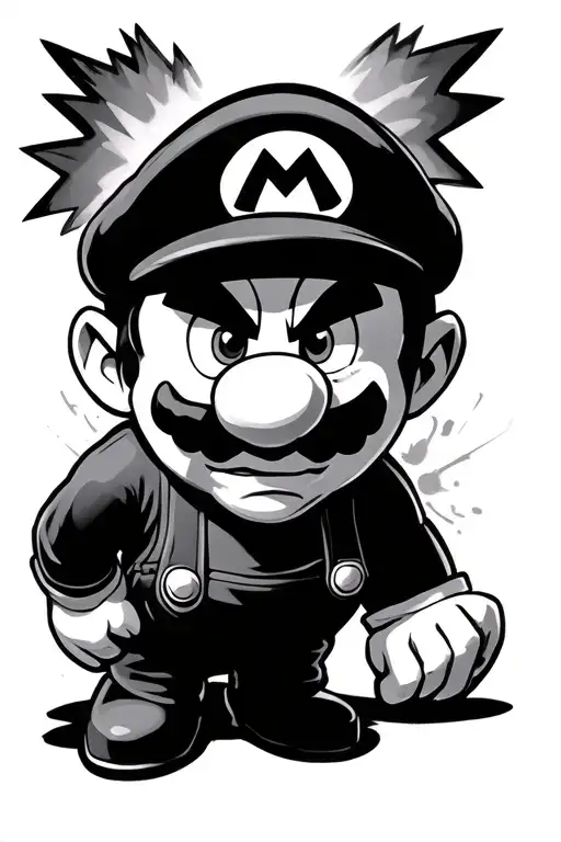 Angry Mario