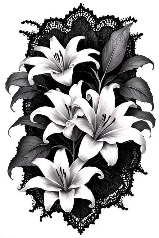 Lillies And Lace
