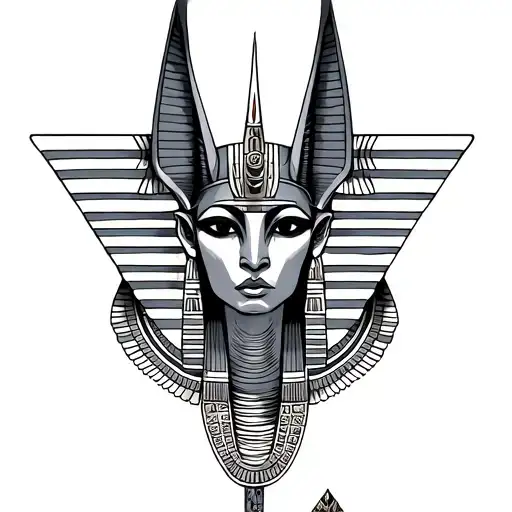 Egypt God Ra Anubis And Isis