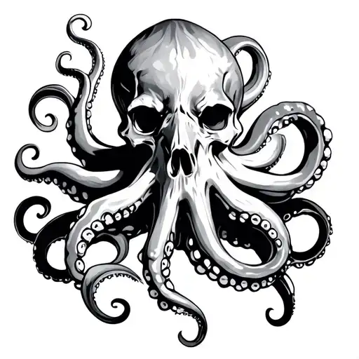 Pisces Octopus Poseidon Pirate
