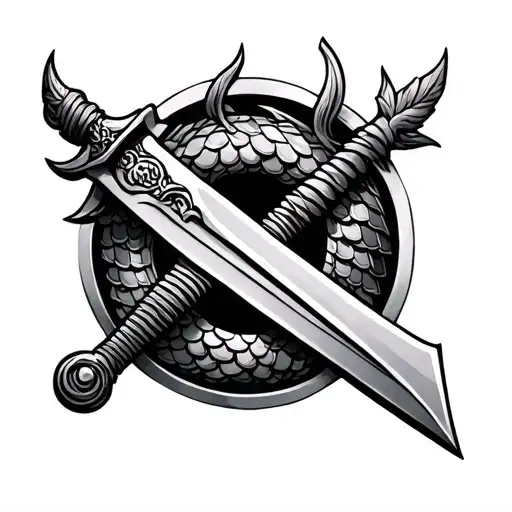 Sword With Scales