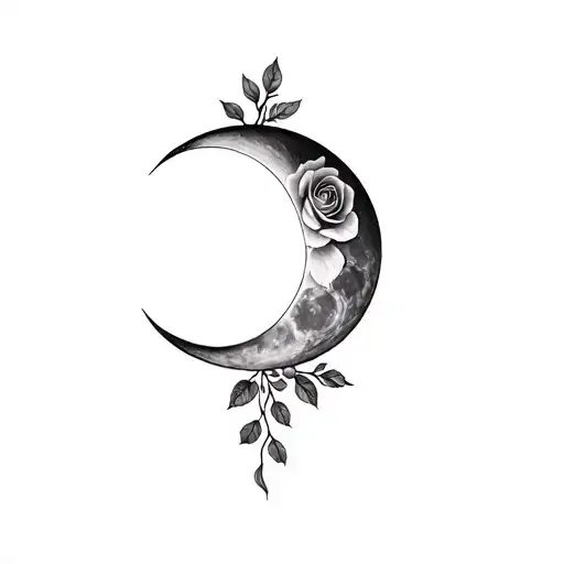 Rose Moon Ornamental