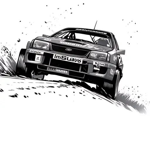 Impreza Gc8 555 Rally Car Off Road
