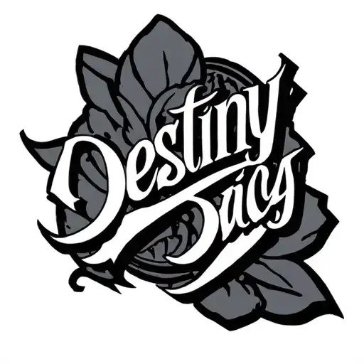 Destiny Word Written