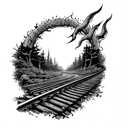 Coverup Railway Line On The Road To Hell
