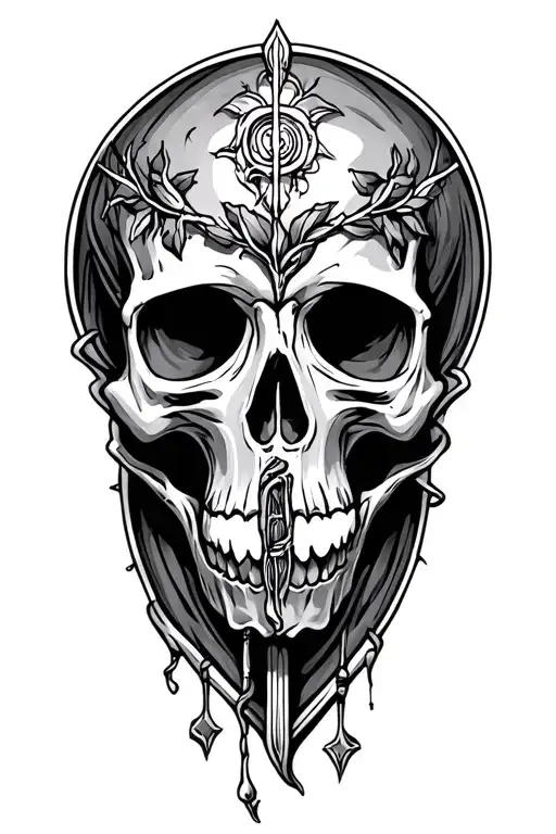 Holy Death Skull