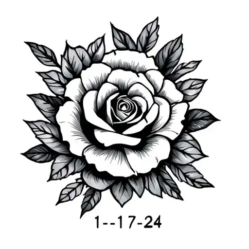 Mum Tattoo With The Date 11-17-24