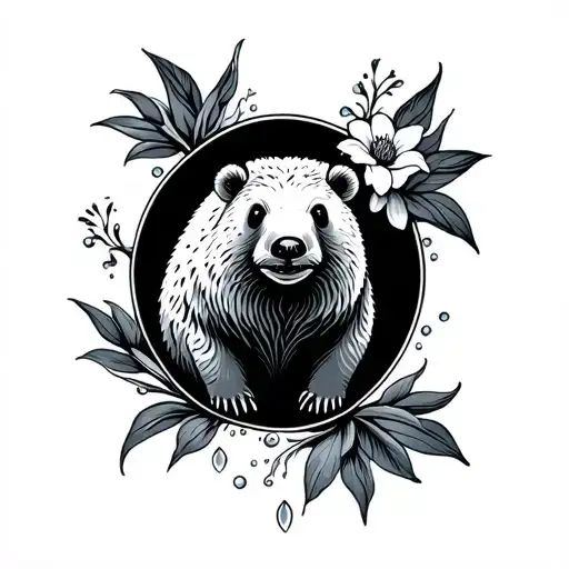 Flower Water Bear With Fleur