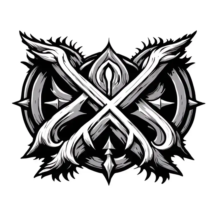 Rune Symbolizing Strength