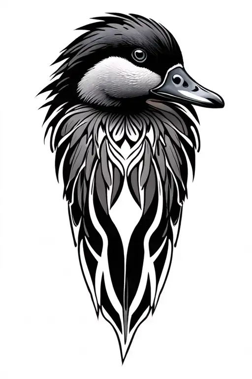 Tribal Mallard Duck