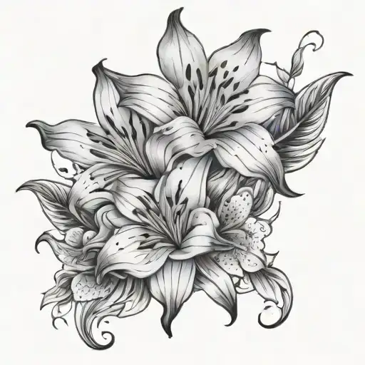 Storm And Lily Flower