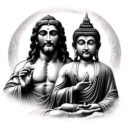 Jesus And Buddha