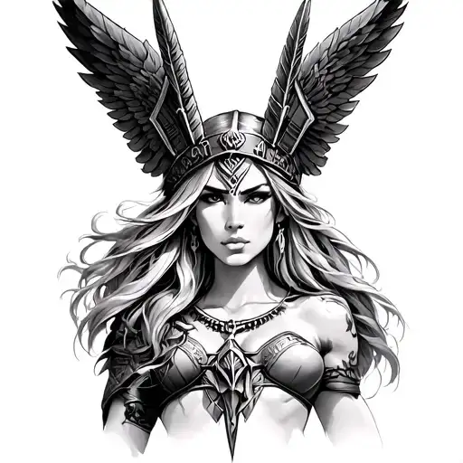 Valkyrie Warrior Woman