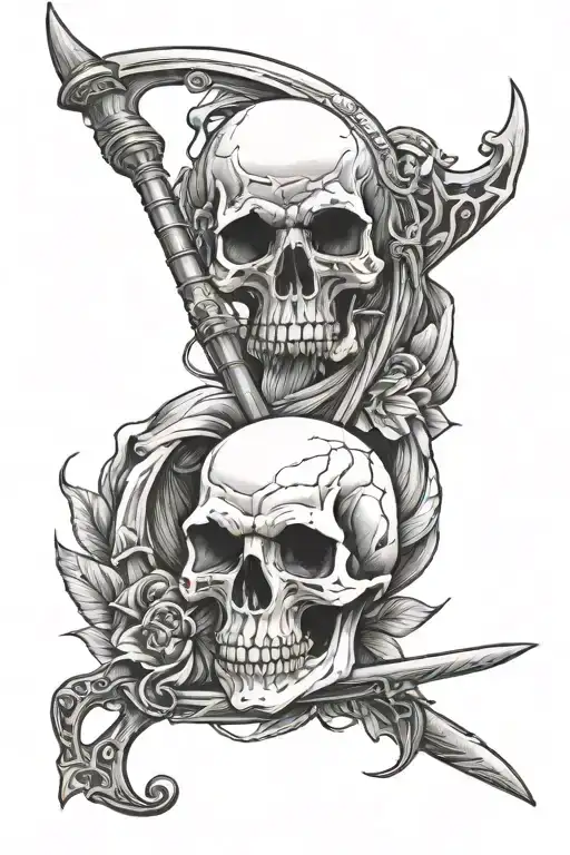 Skull And Scythe