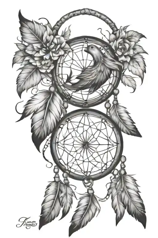 Dream Catcher And Pisces Zodiac Sign