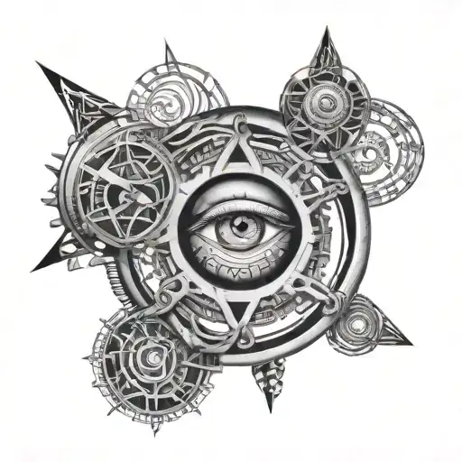 Dna Double Helix Dmt Molecule Transforming Third Eye On Top