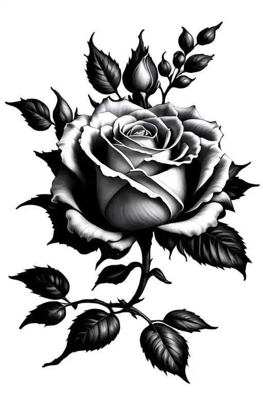 A Single Violet Rose