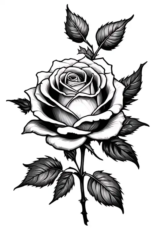 A Single Violet Rose