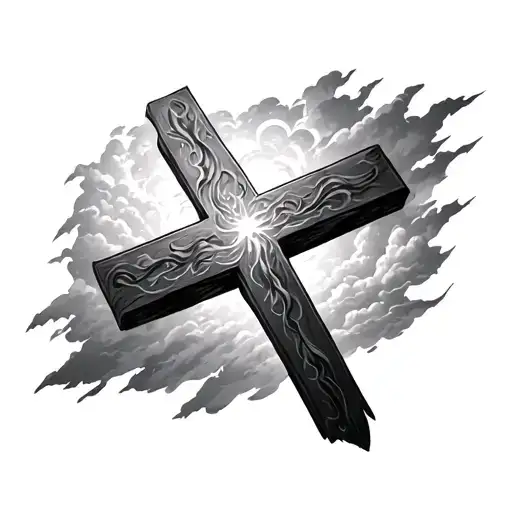 Cross And The Sky Full