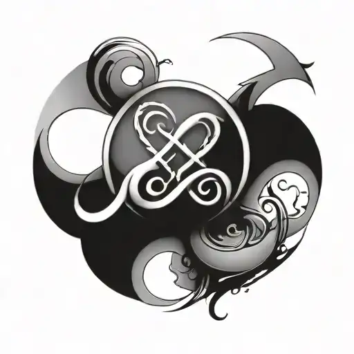 Strength Symbol And Infinity Symbol
