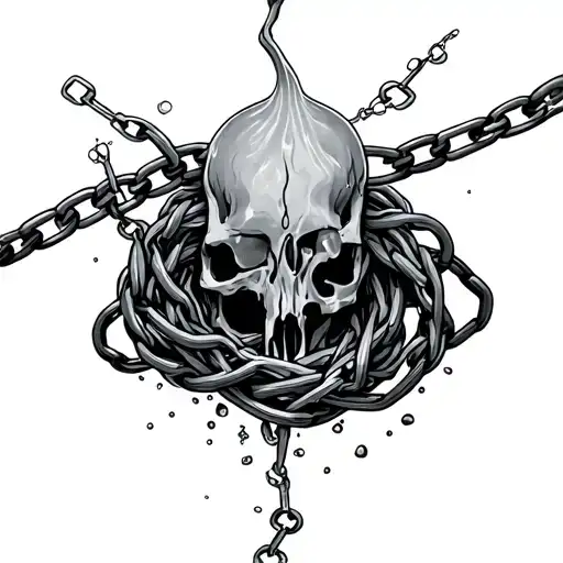 Water Around Broken Chains