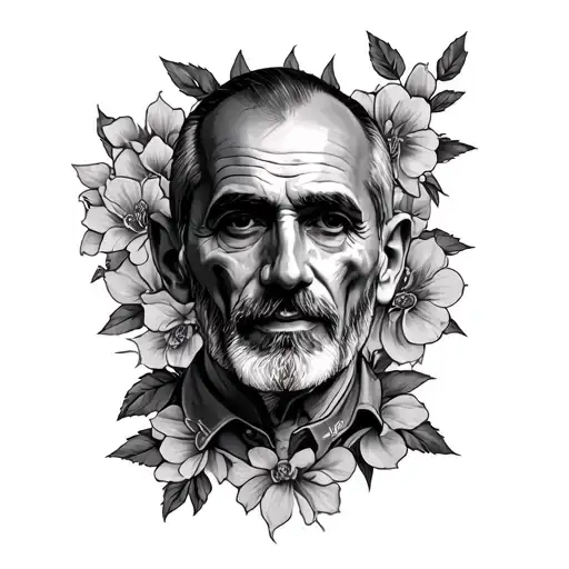 Tatoo Cruz Tribute To Deceased Dad