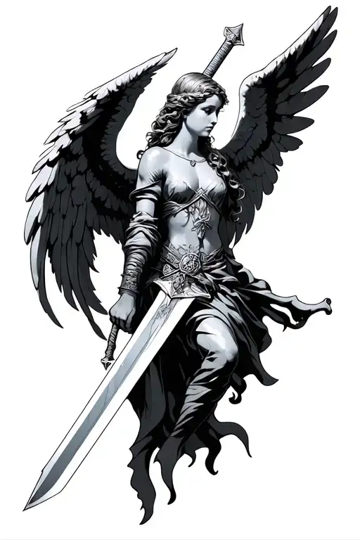 Angel With Sword