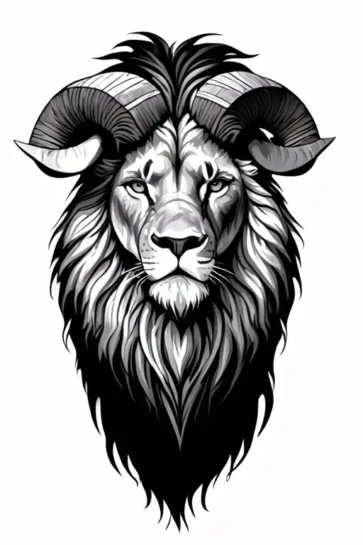 Hafe Lion Hafe Ram Head