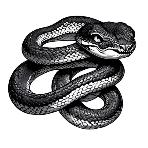 Snake Wrapped Sleeve