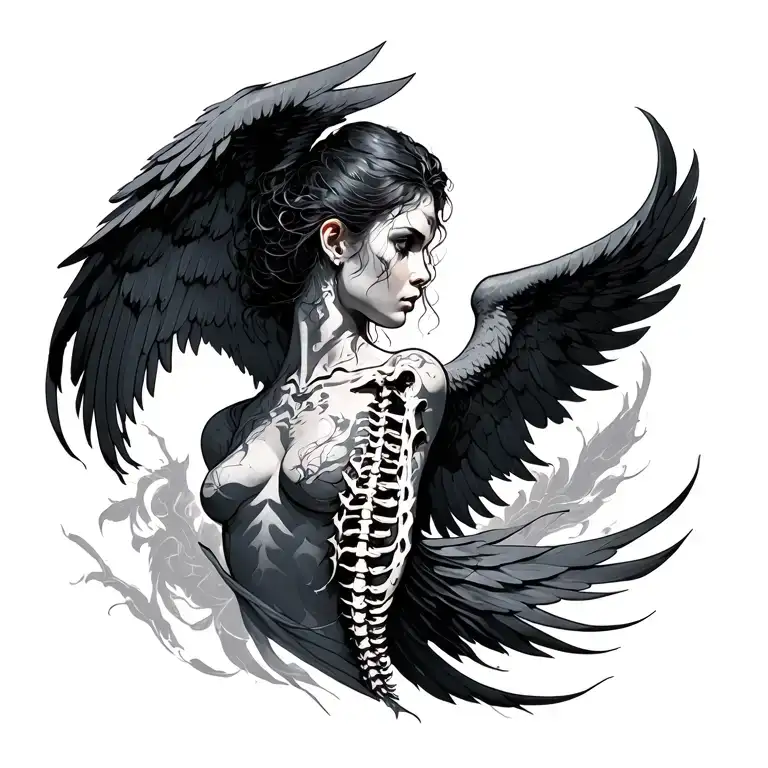 Dark Angel Spine