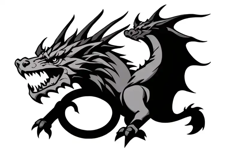 Drago Et Logo Peace Ang Hunting E Symbol